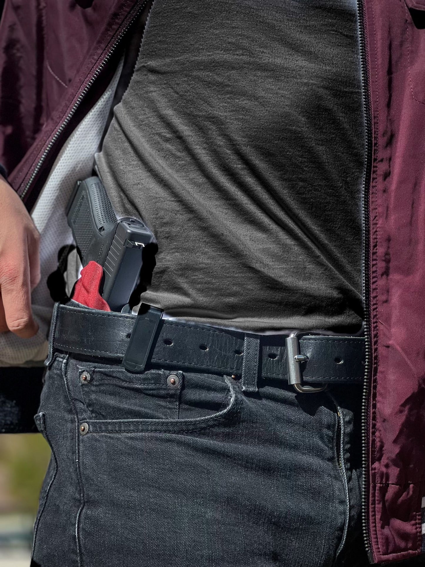 CCW in comfort IWB Kydex holster
