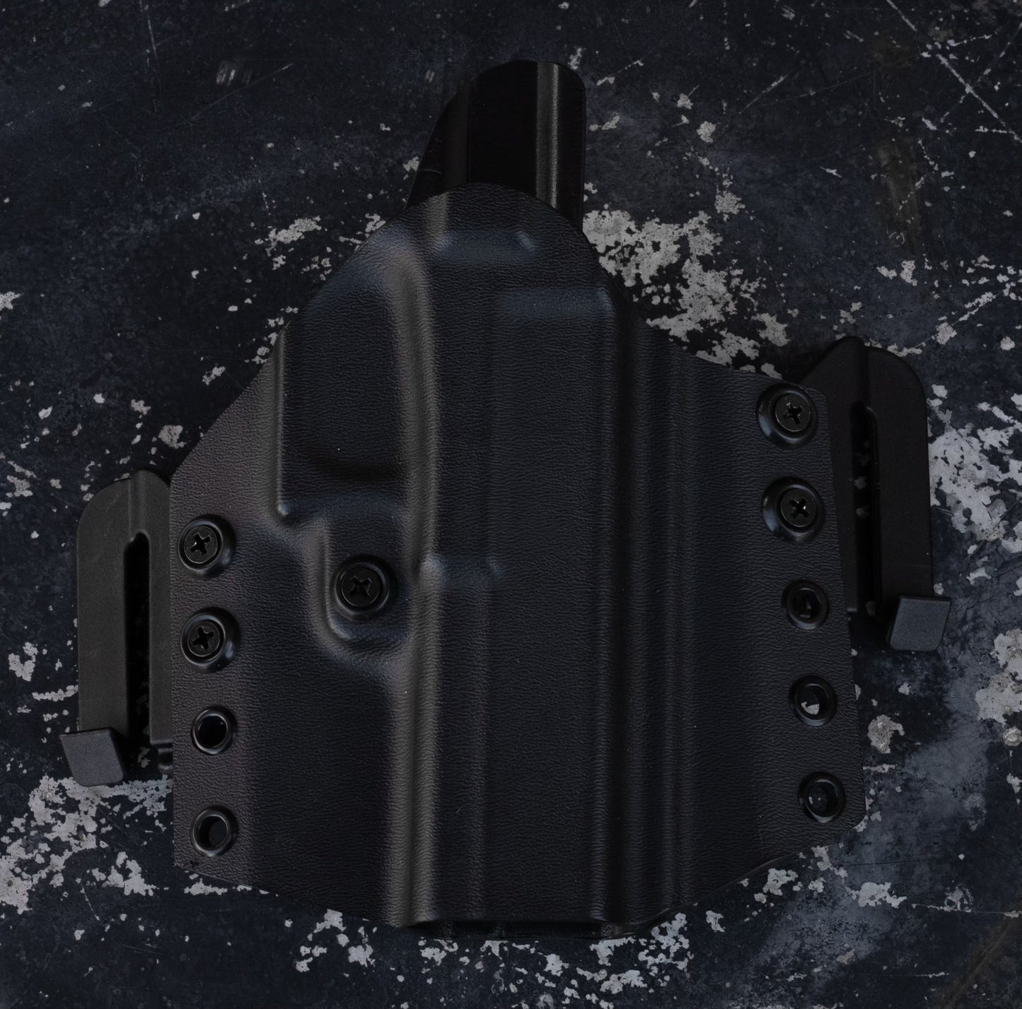Atlas - High Carry OWB Holster - Comfort and Concealment in Every Carry - DEFCON 1 GEAR[Gun Model] [Holster Type] Kydex Holster - [Hand] Draw - Made in Arizona - DEFCON 1 GEAR