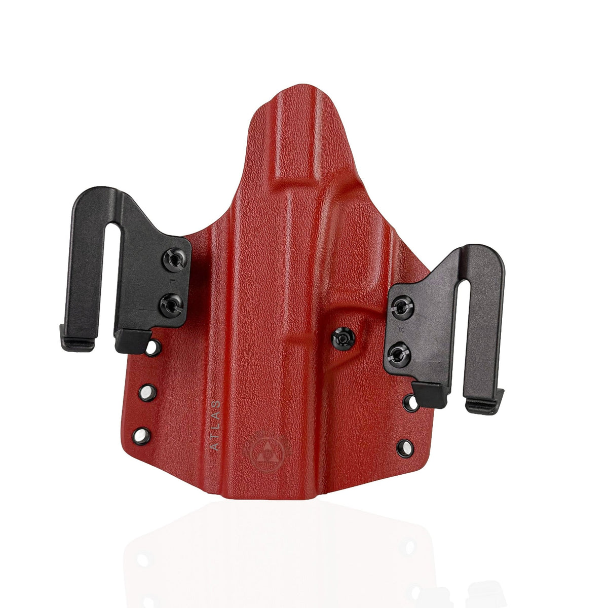 Atlas High-Ride OWB Holster | Concealable Outside the Waistband | USA Made - DEFCON 1 GEAR[Gun Model] [Holster Type] Kydex Holster - [Hand] Draw - Made in Arizona - DEFCON 1 GEAR