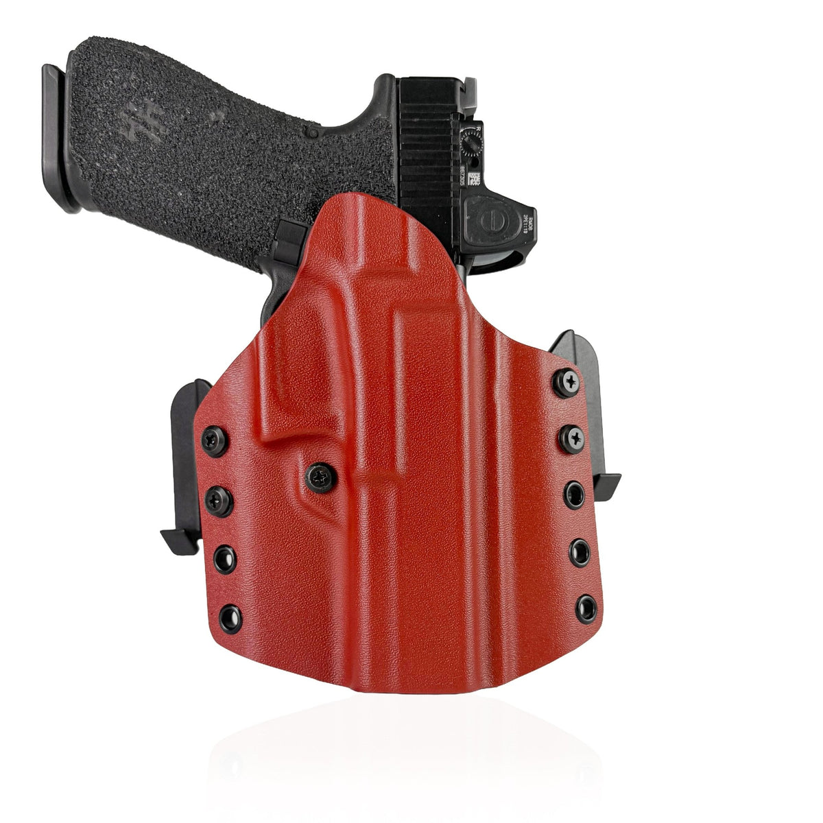 Atlas High-Ride OWB Holster | Concealable Outside the Waistband | USA Made - DEFCON 1 GEAR[Gun Model] [Holster Type] Kydex Holster - [Hand] Draw - Made in Arizona - DEFCON 1 GEAR