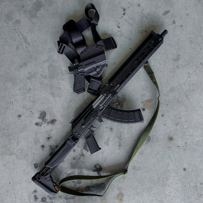 MATADOR Chest Rig Holster - DEFCON 1 GEAR[Gun Model] [Holster Type] Kydex Holster - [Hand] Draw - Made in Arizona - DEFCON 1 GEAR