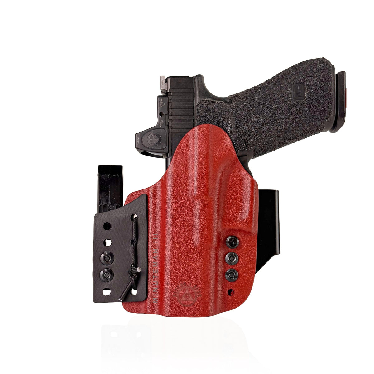 Minuteman III IWB Appendix Holster | Slim Concealed Carry | USA Made - DEFCON 1 GEAR[Gun Model] [Holster Type] Kydex Holster - [Hand] Draw - Made in Arizona - DEFCON 1 GEAR