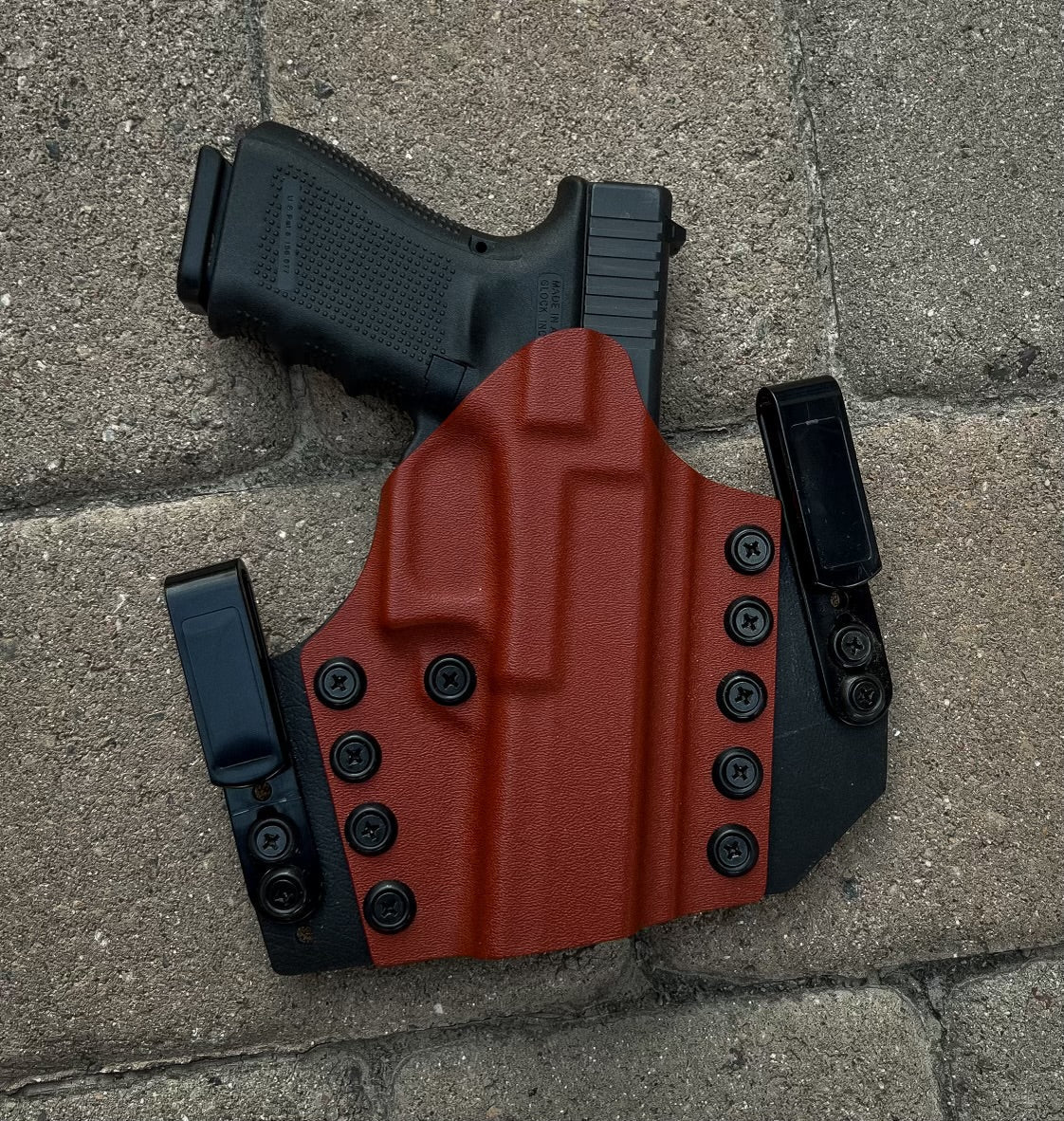 Peacekeeper IWB Holster - Secure, Comfortable Carry for Every Body Type - DEFCON 1 GEAR[Gun Model] [Holster Type] Kydex Holster - [Hand] Draw - Made in Arizona - DEFCON 1 GEAR