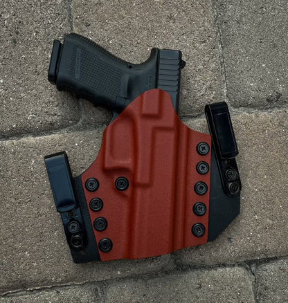 Peacekeeper IWB Holster - Secure, Comfortable Carry for Every Body Type - DEFCON 1 GEAR[Gun Model] [Holster Type] Kydex Holster - [Hand] Draw - Made in Arizona - DEFCON 1 GEAR