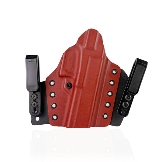 Peacekeeper IWB Holster | Strong-Side 3-5 O’Clock Carry | USA Made - DEFCON 1 GEAR[Gun Model] [Holster Type] Kydex Holster - [Hand] Draw - Made in Arizona - DEFCON 1 GEAR