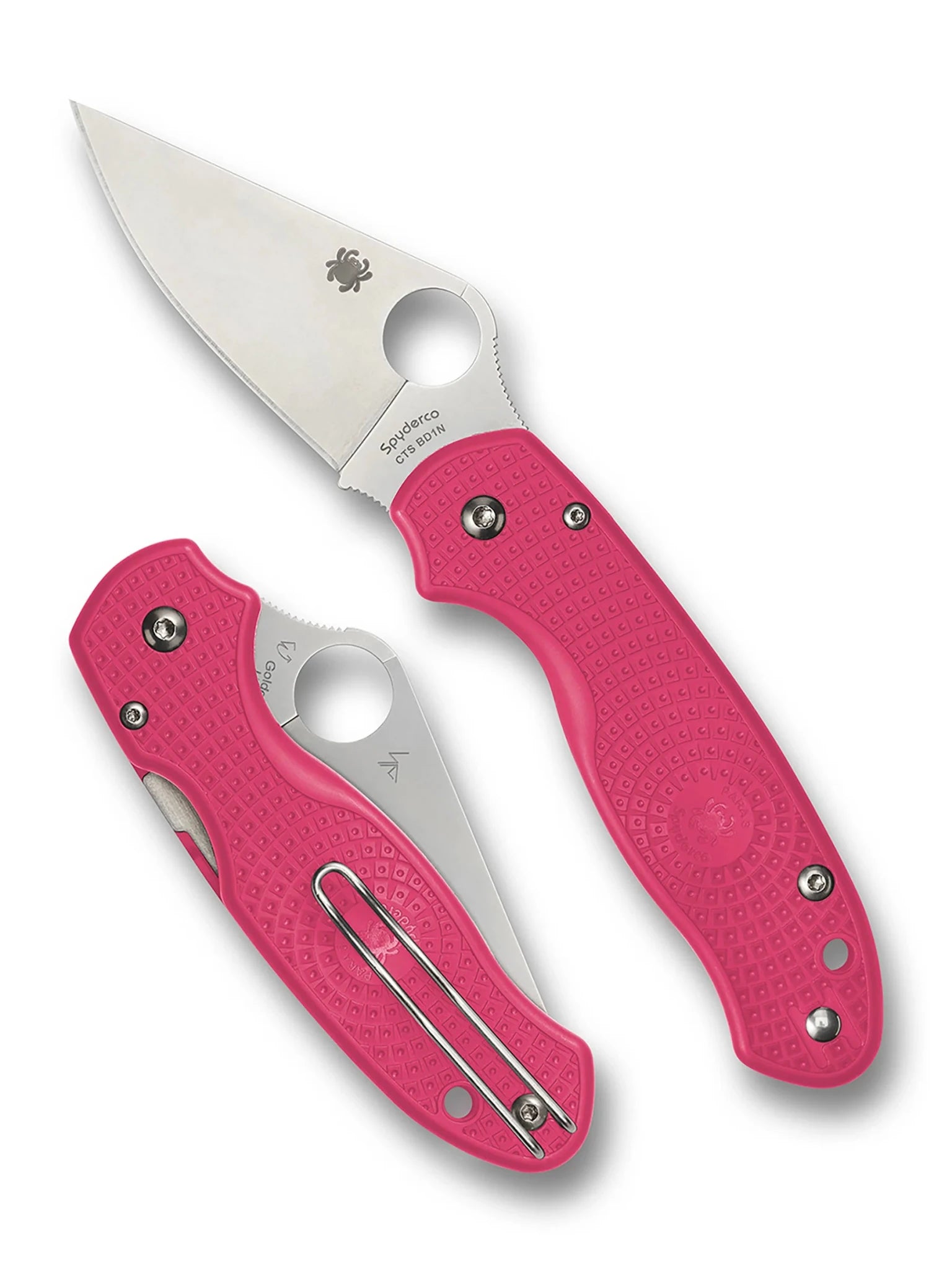 Spyderco Para® 3 Lightweight Pink C223PPN - DEFCON 1 GEAR[Gun Model] [Holster Type] Kydex Holster - [Hand] Draw - Made in Arizona - DEFCON 1 GEAR