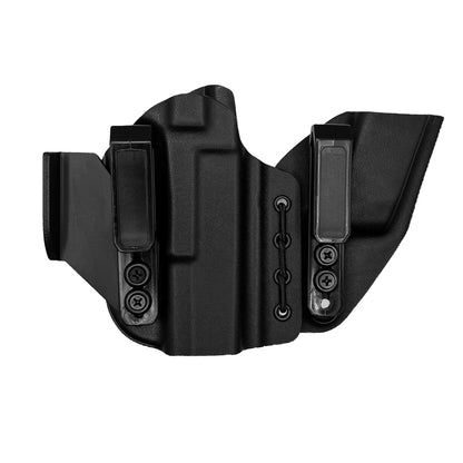 Trident II AIWB Holster - Adjustable, Comfortable Concealment - DEFCON 1 GEAR[Gun Model] [Holster Type] Kydex Holster - [Hand] Draw - Made in Arizona - DEFCON 1 GEAR