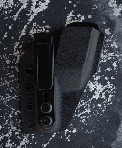 W88 Sidecar Pistol Magazine Carrier - Versatile Accessory for Trident II & Minuteman II - DEFCON 1 GEAR[Gun Model] [Holster Type] Kydex Holster - [Hand] Draw - Made in Arizona - DEFCON 1 GEAR