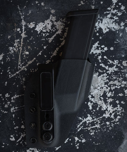 W88 Sidecar Pistol Magazine Carrier - Versatile Accessory for Trident II & Minuteman II - DEFCON 1 GEAR[Gun Model] [Holster Type] Kydex Holster - [Hand] Draw - Made in Arizona - DEFCON 1 GEAR